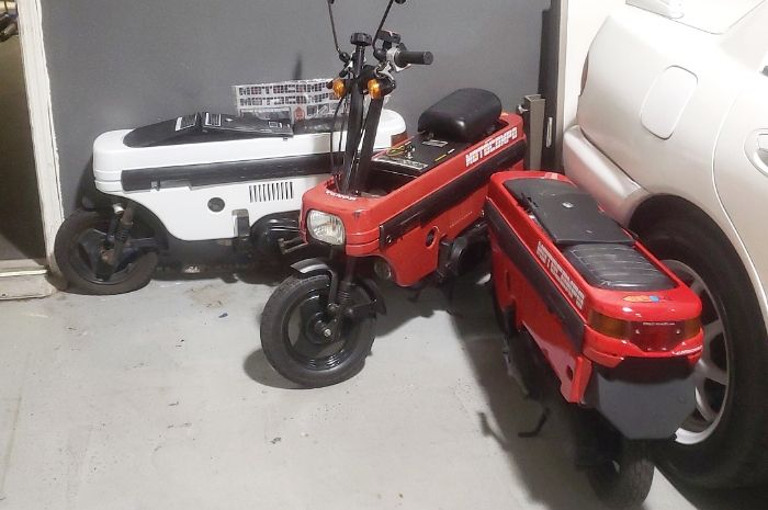 Honda Motocompo yang sempat menjadi tren di kalangan para penggemar otomotif di tahun 1980an
