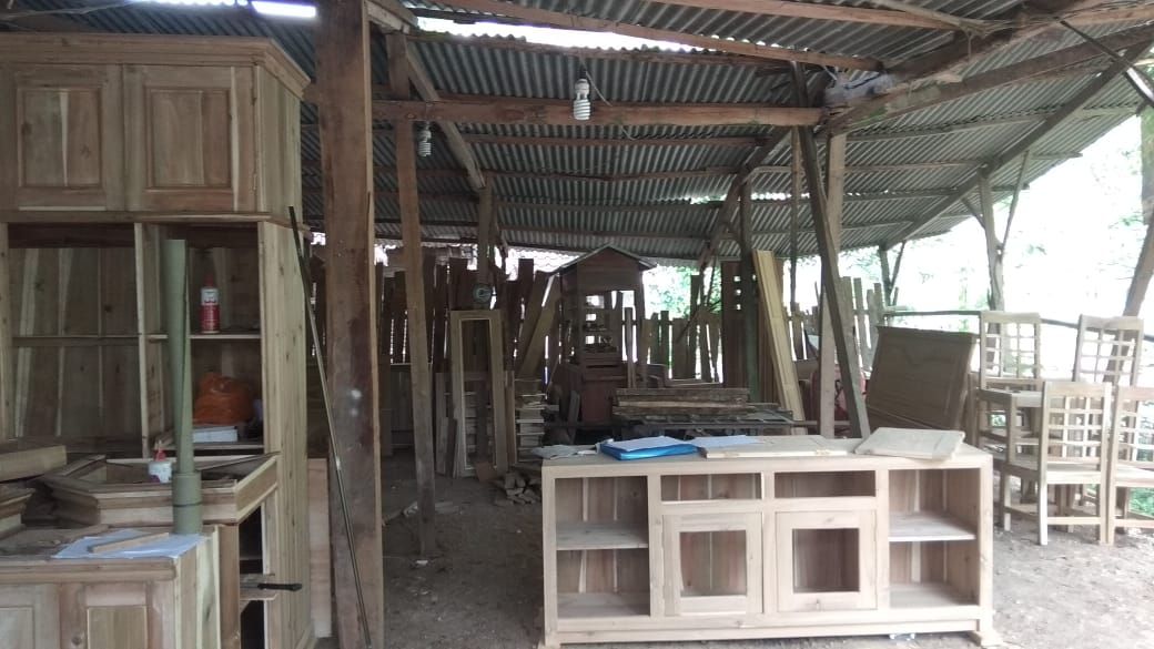Hasil produksi perajin kayu asal Cilacap./Irman A