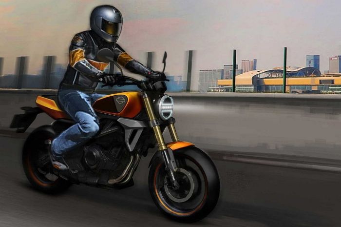 Bekerjasama dengan perusahaan asal Tiongkok, Qianjiang Grup, Harley-Davidson akan ciptakan motor dengan mesin 350 cc