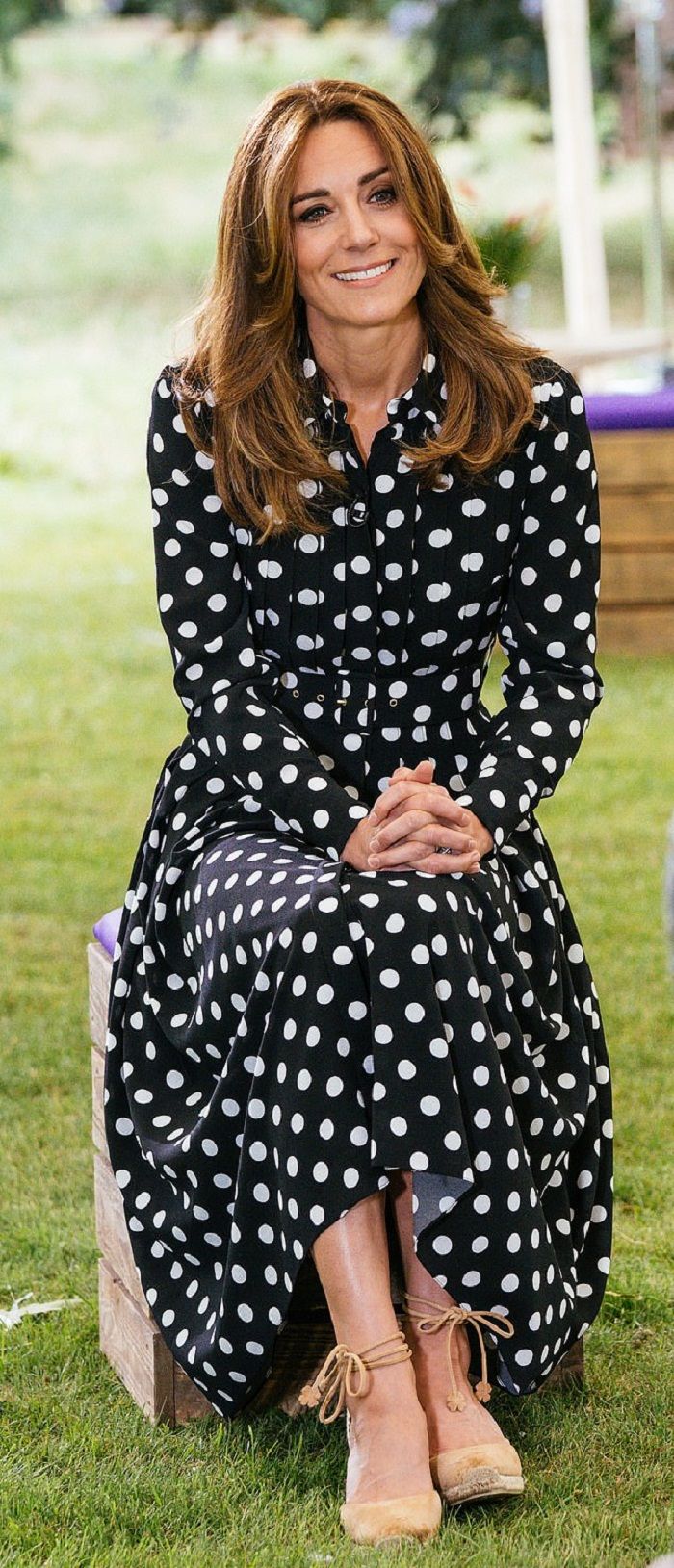 Bulan lalu Kate tampil dengan rambut sewarna madu.