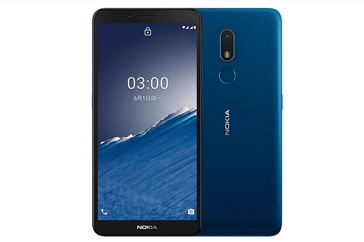 Nokia C3 dijual dengan harga Rp1 jutaan.