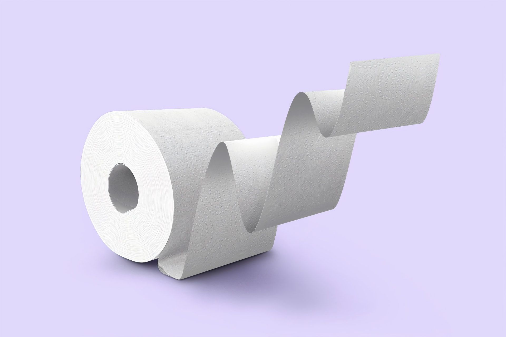 Ilustrasi tissue kerap disimpan di meja tidak di toilet