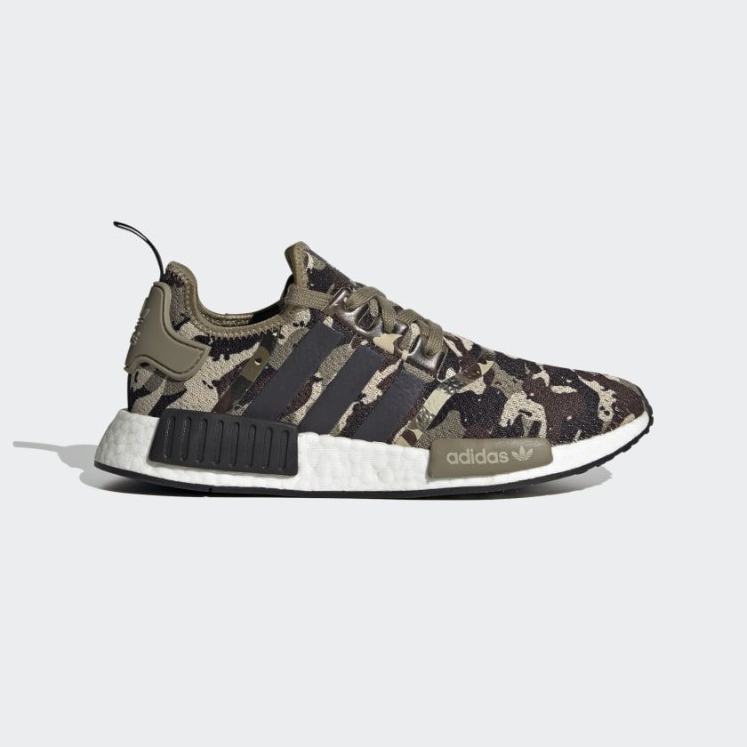 NMD_R1 SHOES, THE NMD_R1 SHOES GET A CAMO-PRINT MAKEOVER.*/