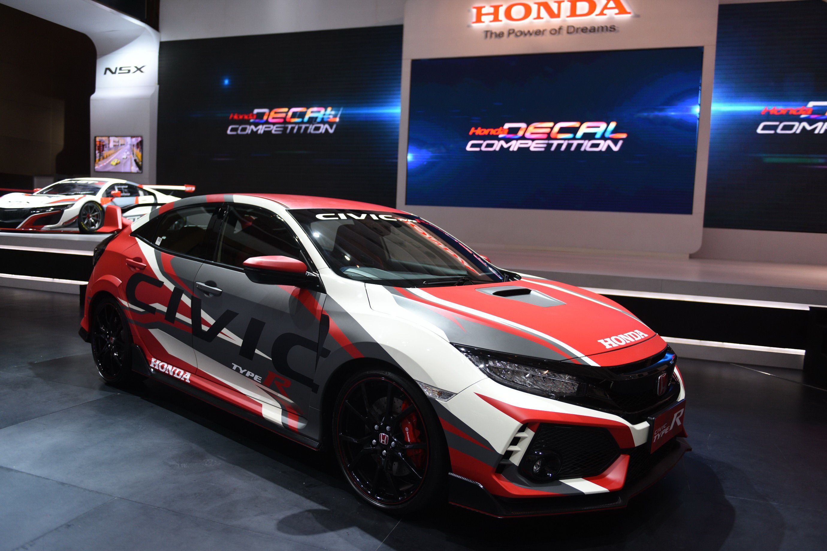 Honda Civic Type R Hasil Decal Competition Zona Priangan