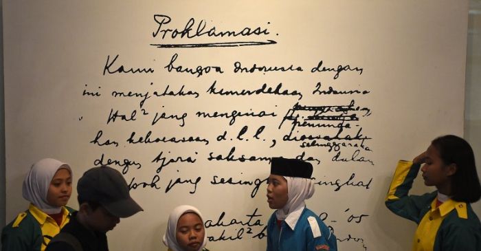 Arti Di Balik Penyebutan '1945' di Teks Proklamasi, Salah Satunya