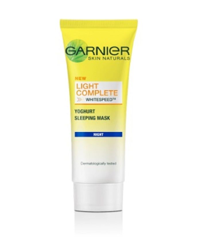 Garnier Light Complete Light Complete Night Yoghurt Sleeping Mask.
