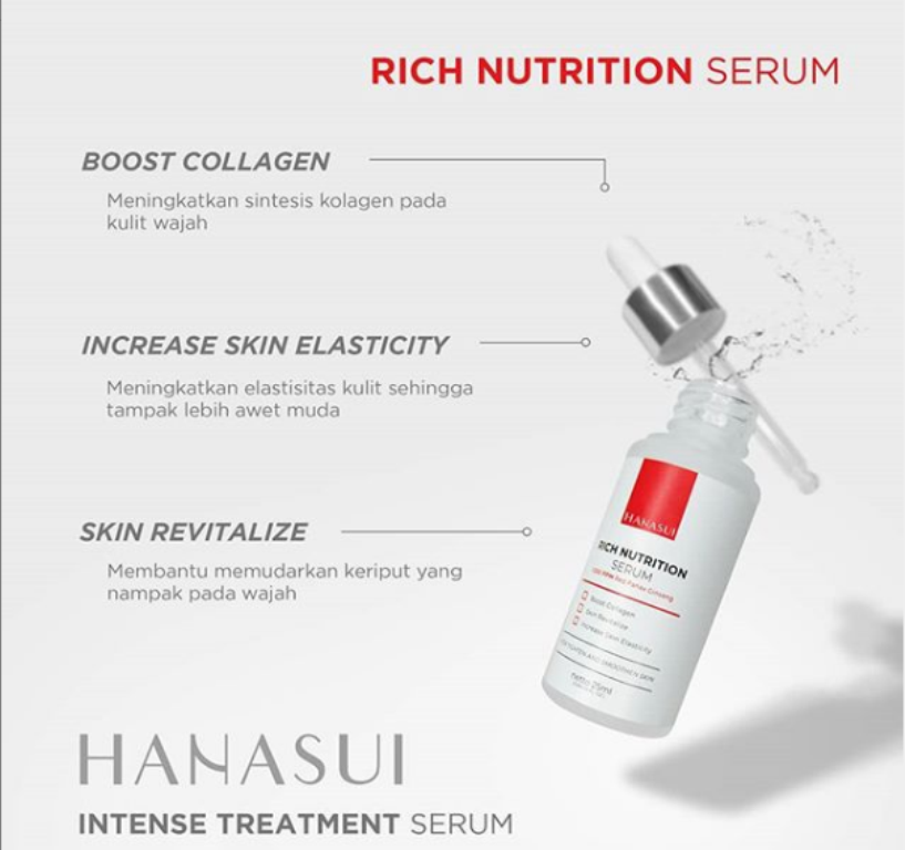 Hanasui rich nutrition serum.*