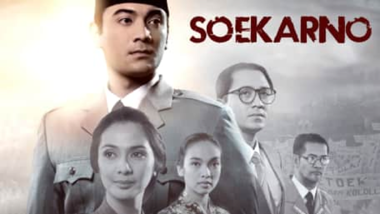 Poster film Soekarno.
