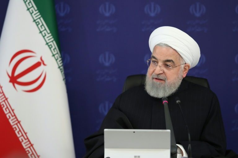 PRESIDEN Iran Hassan Rouhani.*