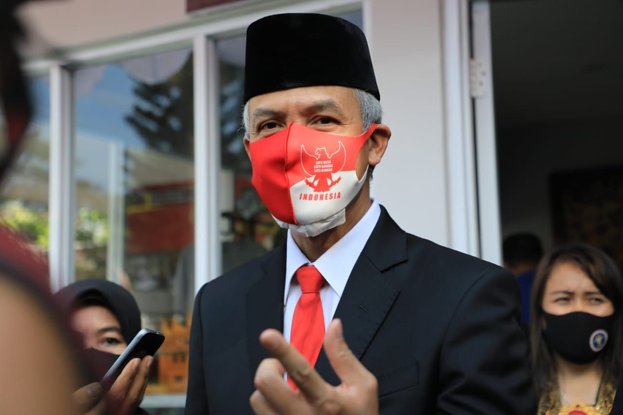 Komentari Pejabat Tak Pakai Masker, Ganjar Pranowo: Jangan Ada