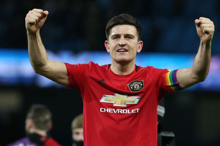 Kapten Manchester United Harry Maguire.