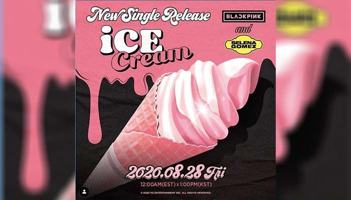 Black Pink feat Selena Gomez, Ice Cream