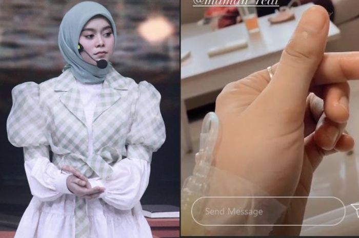 Selang Infus Terpasang Di Tangan Lesti Kejora Dirawat Di Rumah Sakit Usai Manggung Diduga Kelelahan Zona Jakarta