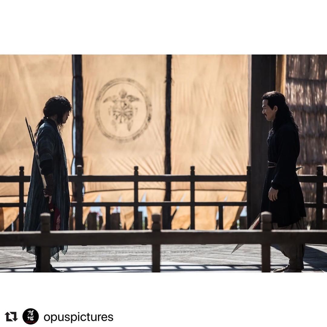 Gaya Joe Taslim saat Main Film Korea 'The Swordsman'
