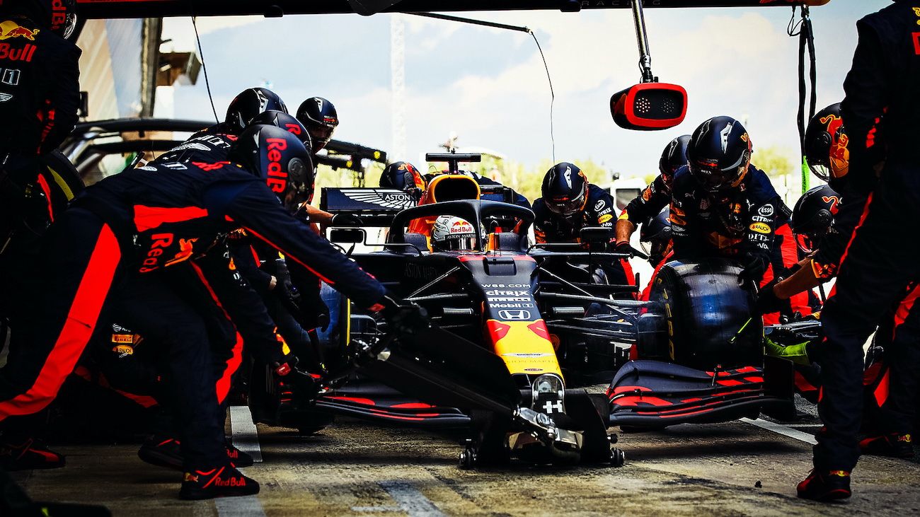 Max Verstappen berhasil meraih podium kedua di Grand Prix Spanyol yang otomatis menambah raihan poin serta koleksi podium untuk timnya.*/Dok. HPM