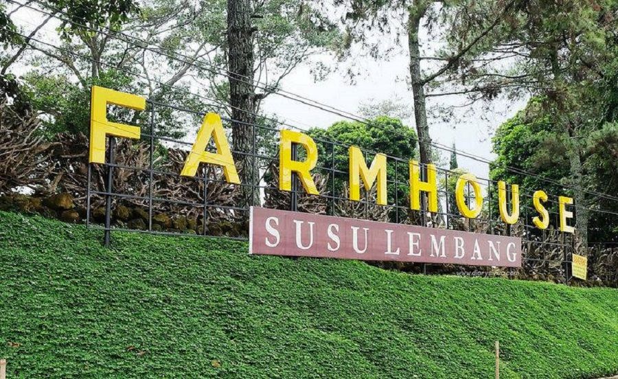 Lokasi Wisata Farm House Susu Lembang, di Kabupaten Bandung Barat/