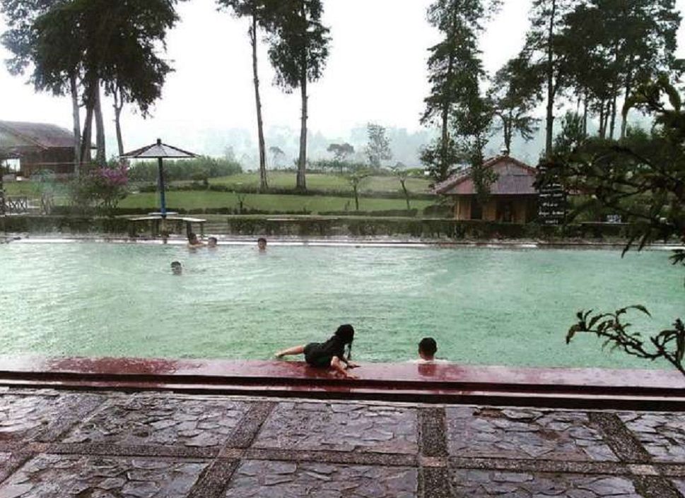 Lokasi wisata alam pemandian air Cibolang