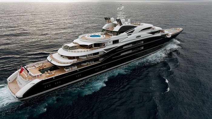 Superyacht milik Mohammed bin Salman. (Yacht Harbour)