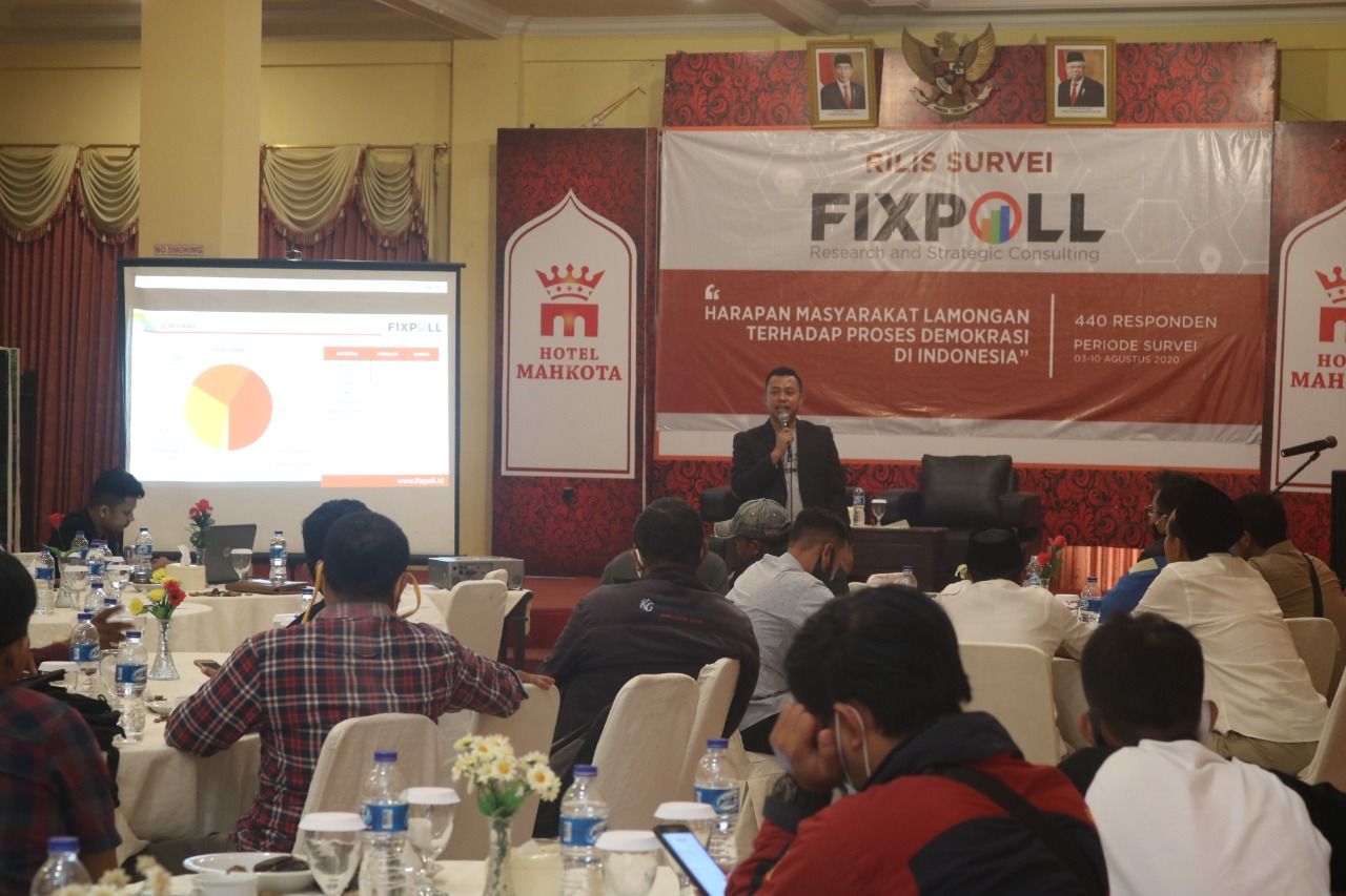 Direktur Eksekutif Fixpoll Indonesia, Anas RA.*/Dok Humas