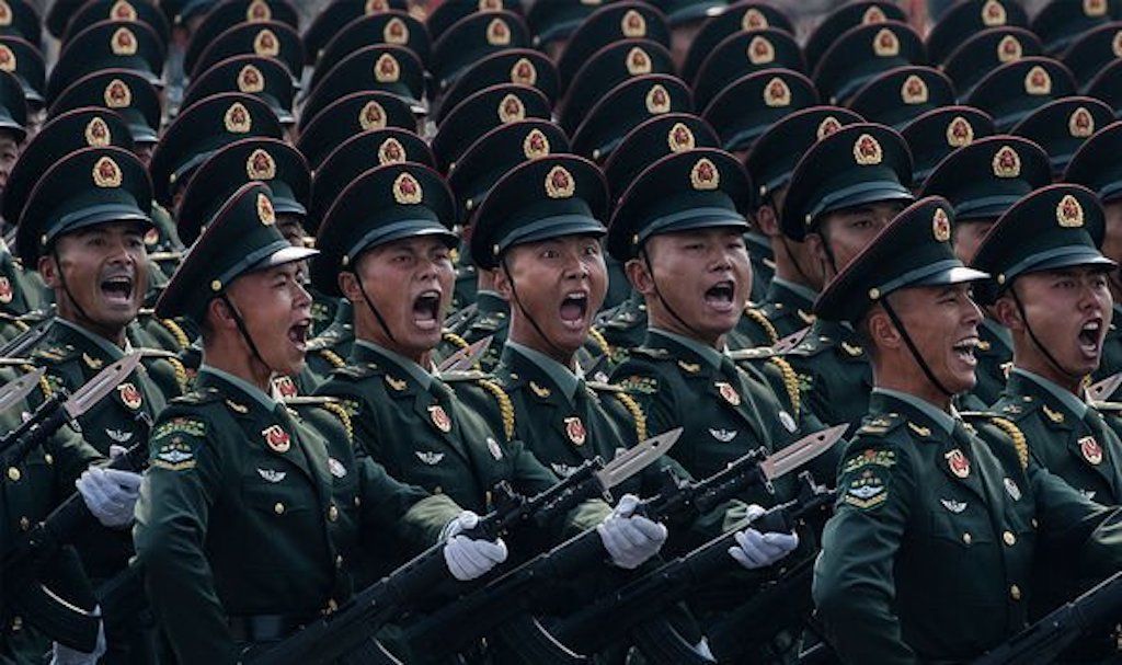 pasukan tentara China