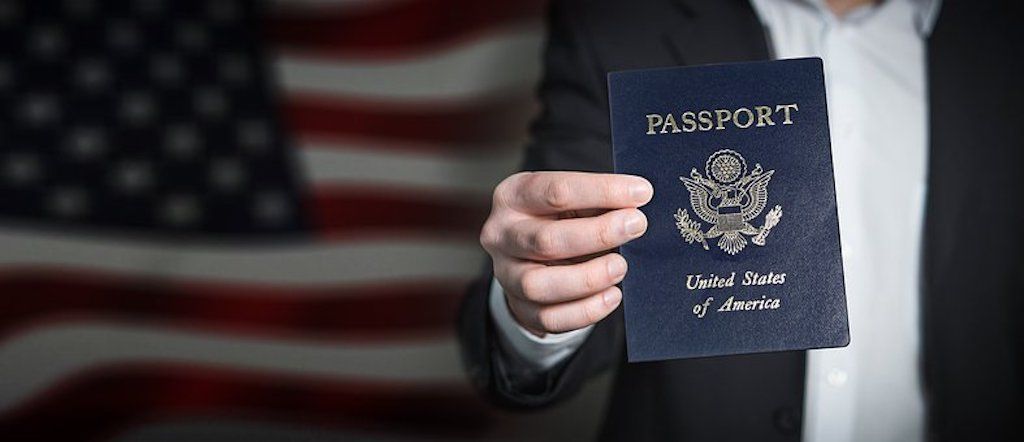 ilustrasi, sebuah paspor warga negara Amerika Serikat