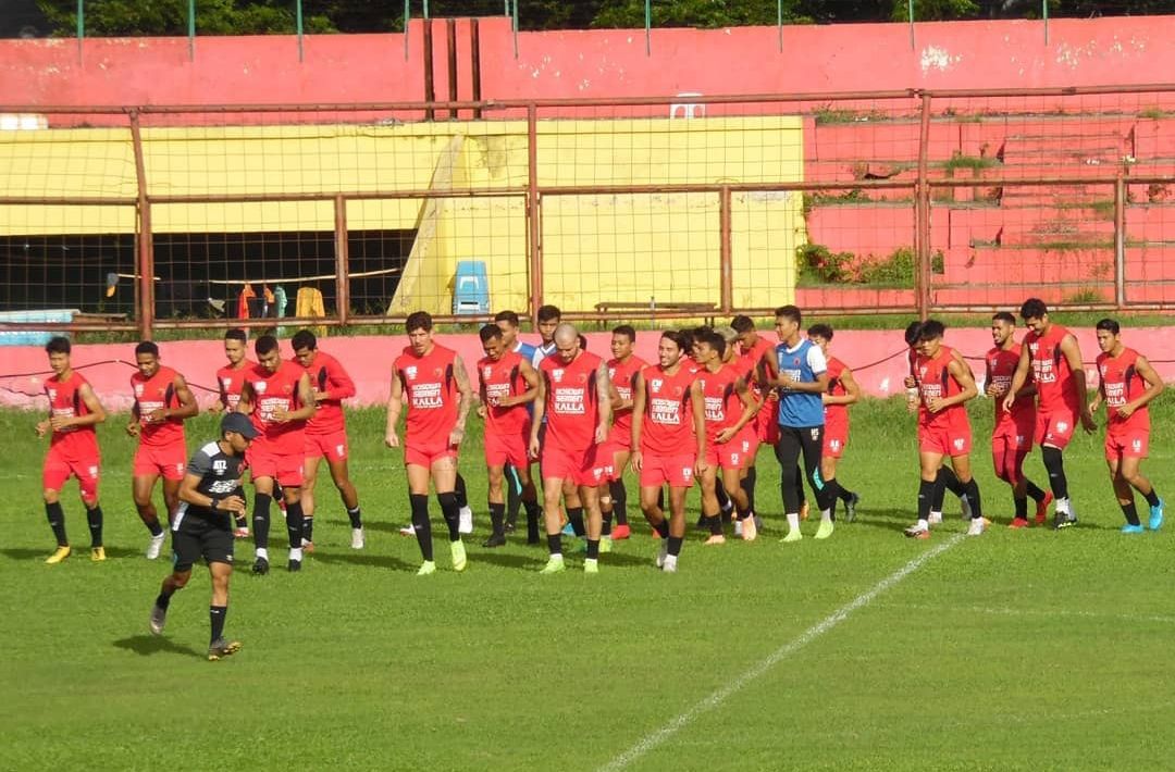 Stadion Kalegowa masih dalam Perbaikan, Latihan PSM ...