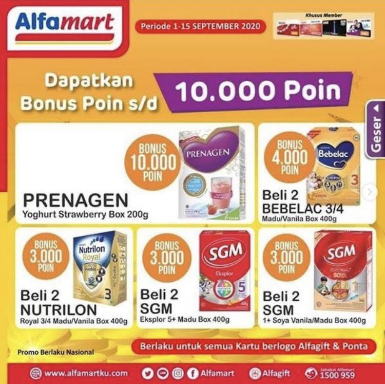 Katalog Alfamart 1 - 15 September