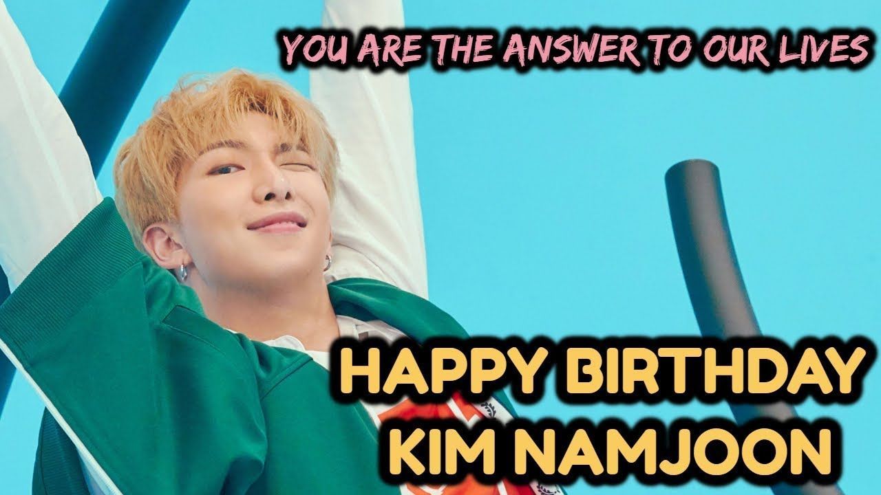 Selamat, Hari ini Ulang Tahun RM BTS: Berikut Kumpulan Taggar Ucapan