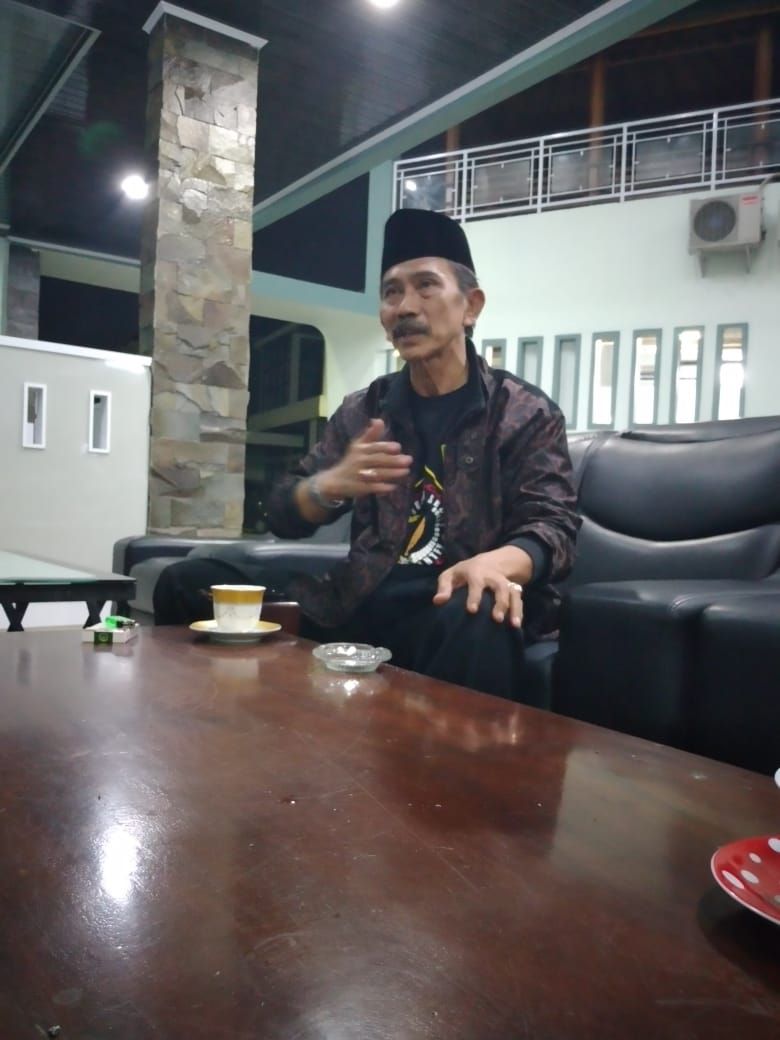 Salah satu Jawara Banten yang mengagumi sosok Listyo Sigit saat menjadi Kapolda Banten.