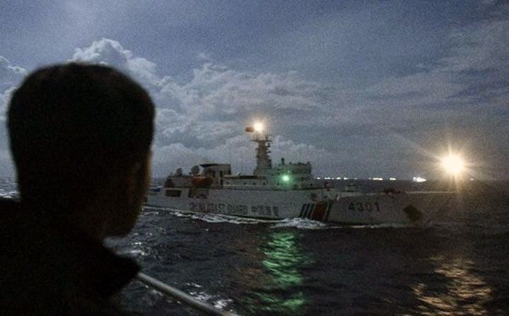 Bakamla RI mengusir kapal China yang berkeliaran di zona eksklusif ekonomi Indonesia, Laut Natuna Utara, pada Sabtu 12 September 2020.