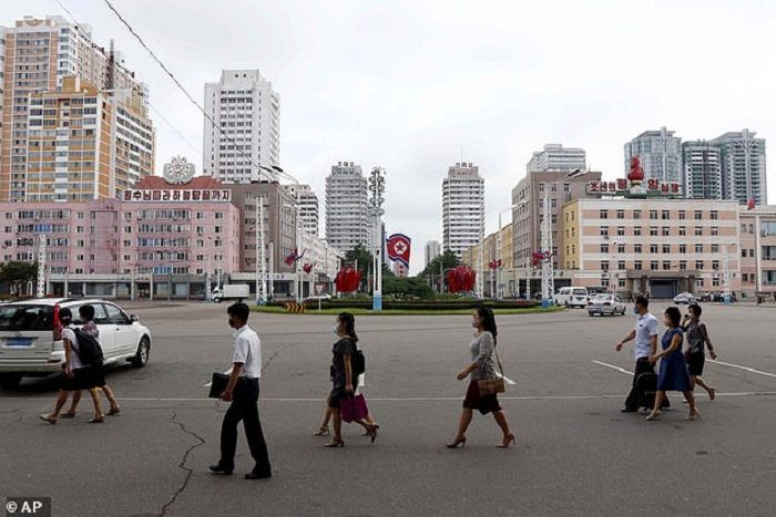 Salah satu sudut Kota Pyongyang.