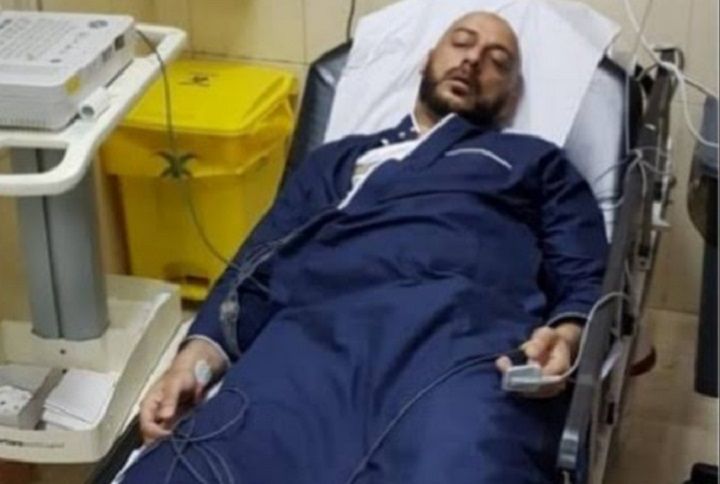 SYEKH Ali Jaber saat sedang dirawat di rumah sakit.*