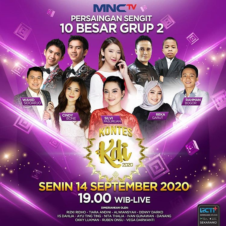 Link Live Streaming Dan Jadwal Acara Mnc Tv Hari Ini Senin 14 September 2020 Ada Kontes Kdi Zona Banten