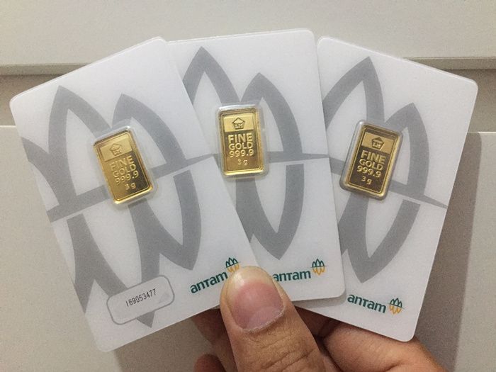 Harga Emas Ubs Hari Ini Di Pegadaian Senin 21 September 2020 Turun Ke Angka Rp1 030 000 Per Gram Portal Surabaya