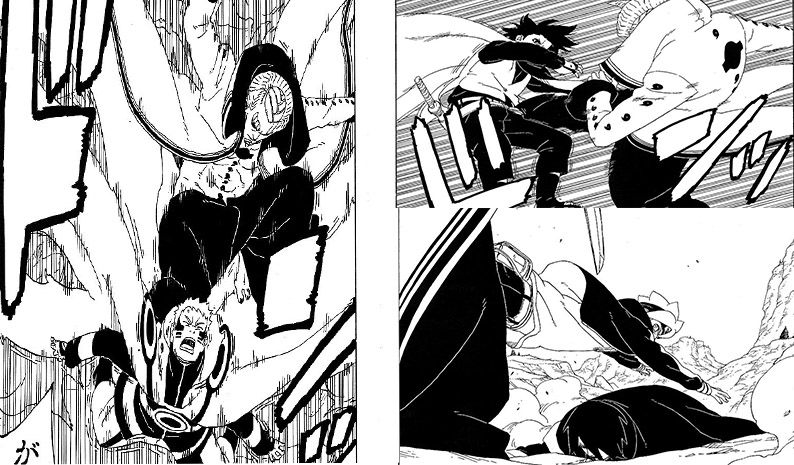 Adegan Boruto Chapter 50 Bocor! Naruto Dihajar Isshiki, Boruto dan Sasuke Hampir Tewas - Kabar Lumajang