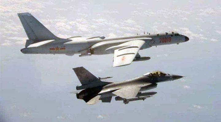 Ilustrasi Jet tempur China. (Wion)