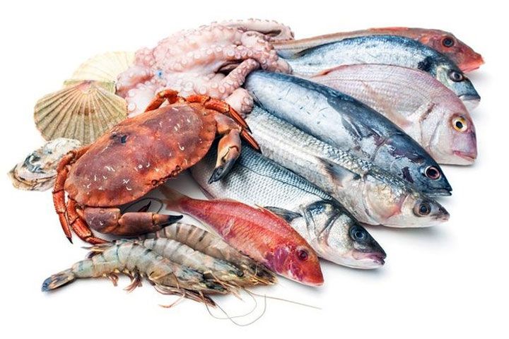 Ilustrasi seafood.