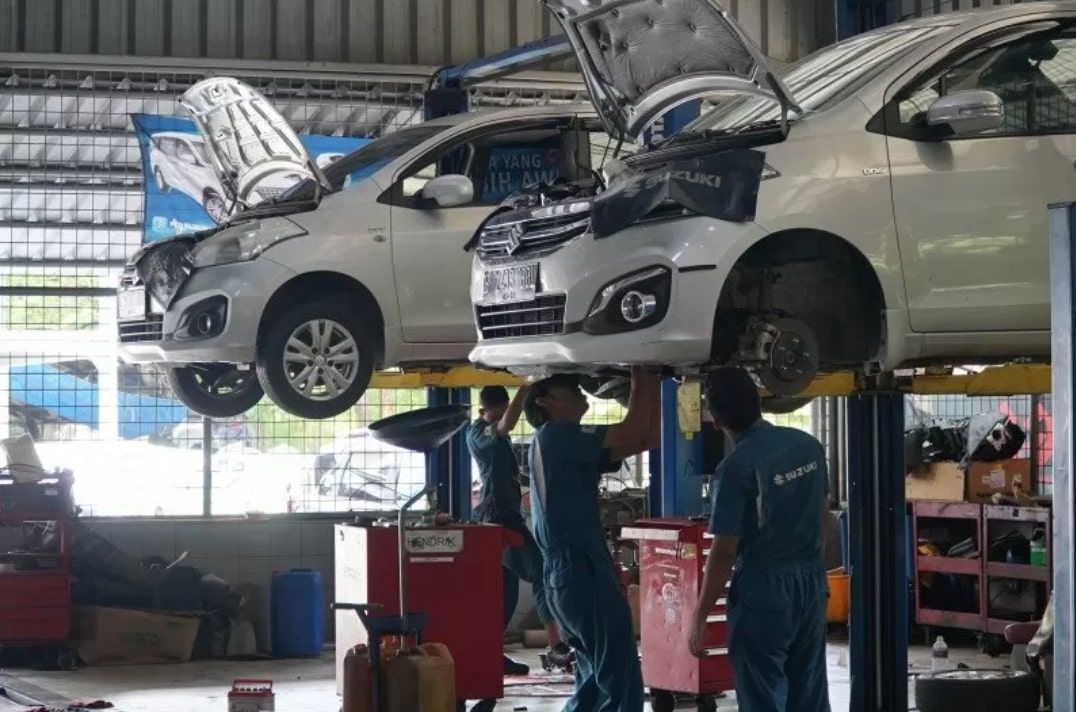 Kinerja Bengkel Body Repair  Suzuki Melonjak Naik saat 