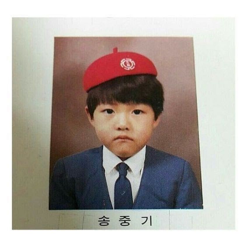 Foto masa kecil Soon Jong Ki