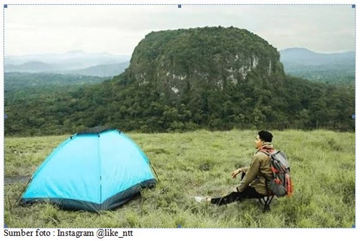 Bukit Fatukopa, Primadona yang Tengah Viral di Pulau Timor - Cerdik