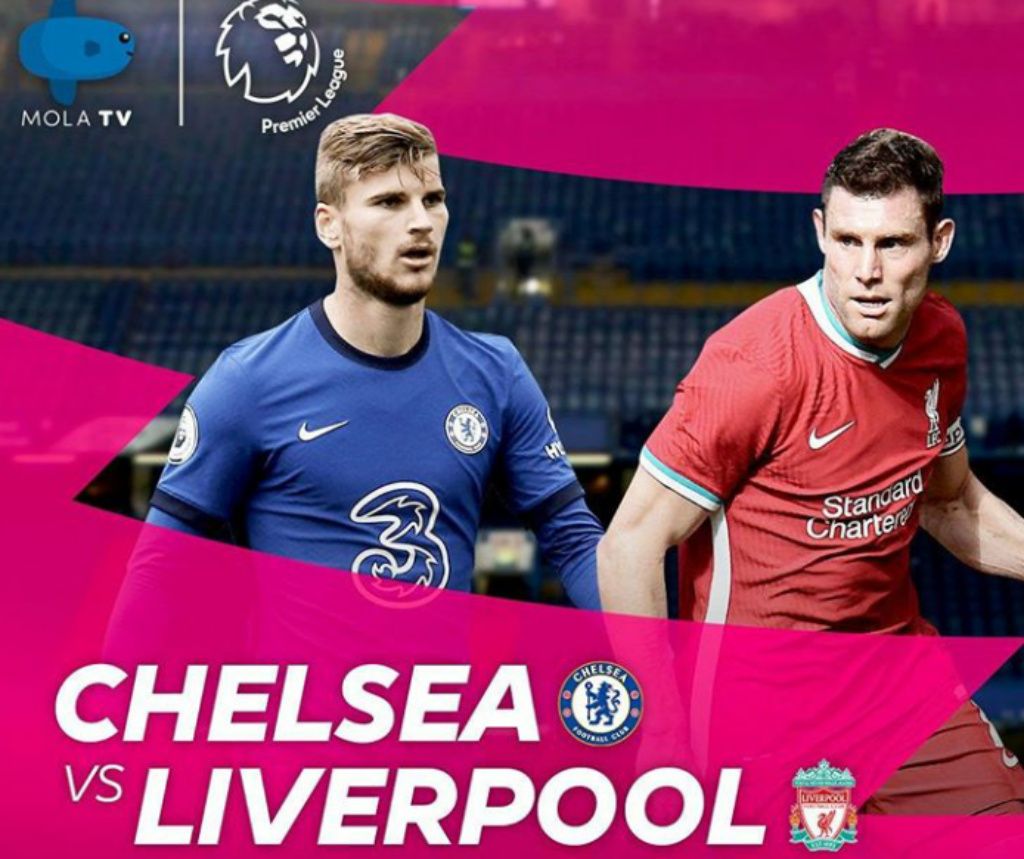 SEDANG BERLANGSUNG Link Live Streaming Chelsea vs Liverpool di TV Online, Premier League 2020-2021
