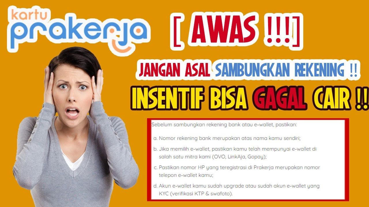 Kenapa 180 Ribu Peserta Kartu Prakerja Gelombang 1 Hingga 4 Diblokir Biar Tak Senasib Lakukan Ini Potensi Bisnis