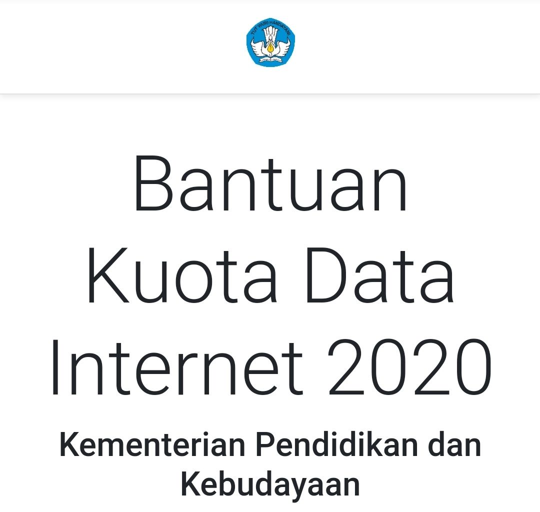 Ini Jadwal Bantuan Kuota Internet Kemendikbud September Hingga November 2020 Isu Bogor