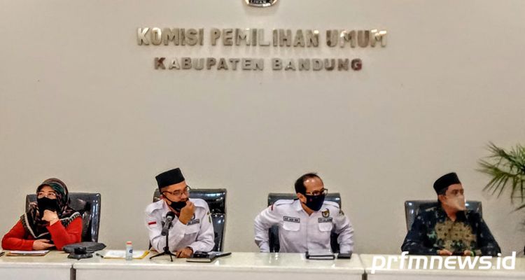 KPU Tetapkan Tiga Pasangan Calon Di Pilbup Bandung, Ini Daftarnya