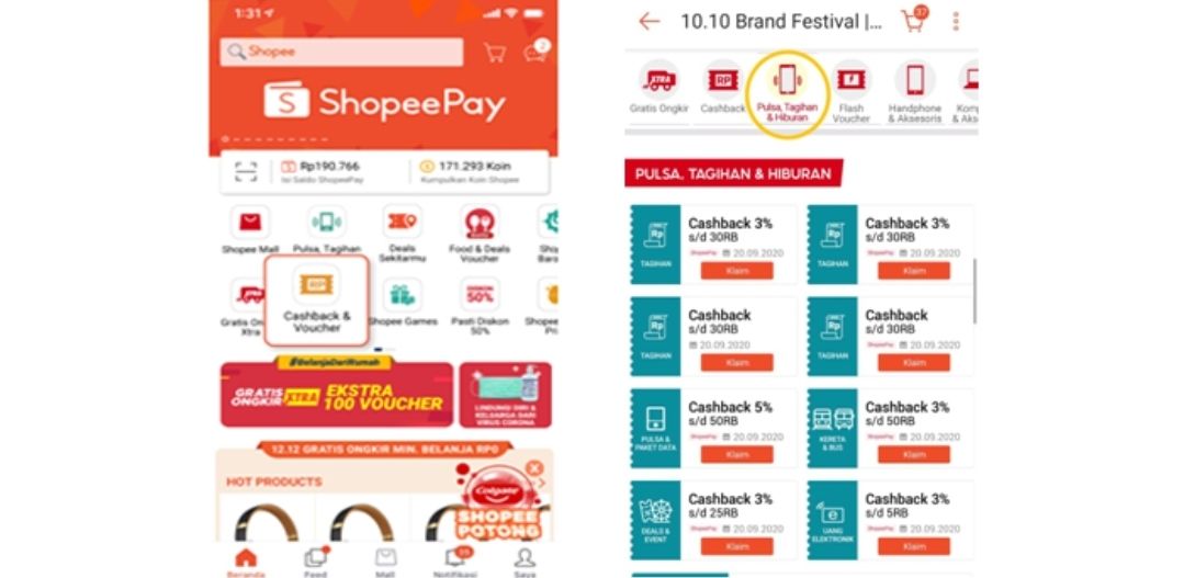 Shopee Pay :Langkah Pertama Cara Membayar Tagihan