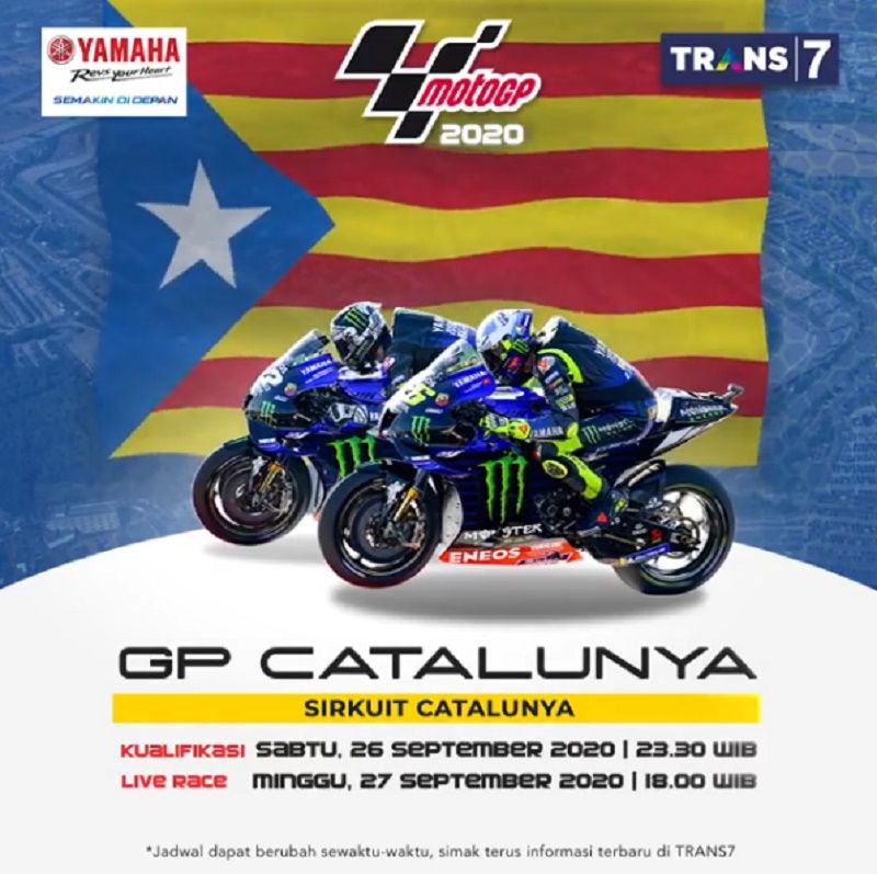 Siap Siap Nonton Ini Link Live Streaming Motogp Catalunya 2020 Lamongan Today