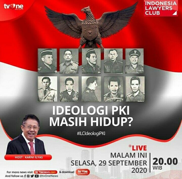 Live Streaming Ilc Di Tv One Malam Ini Ideologi Pki Masih Hidup Lingkar Madiun