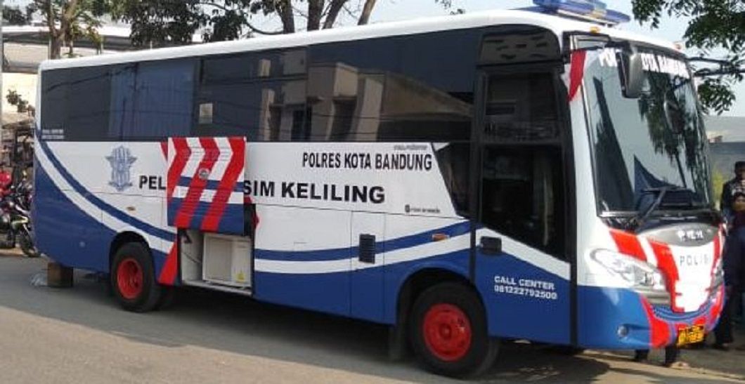 Lokasi Mobil  Layanan SIM Keliling di Kabupaten  Bandung  