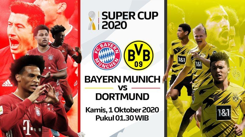 47+ Bayern Vs Dortmund Supercup 2020 Background