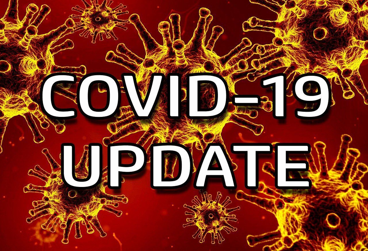Update kasus Covid-19.
